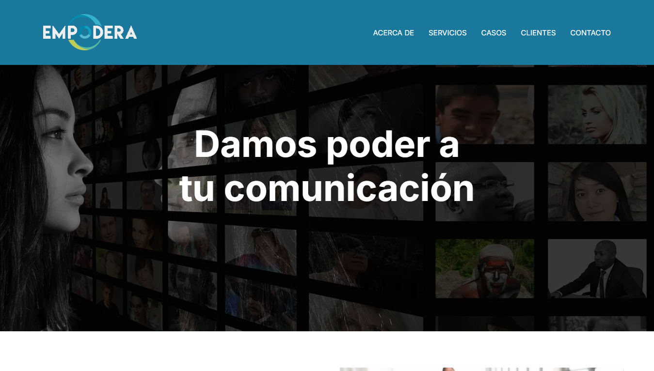 Sitio Web Empodera Comunicaciones