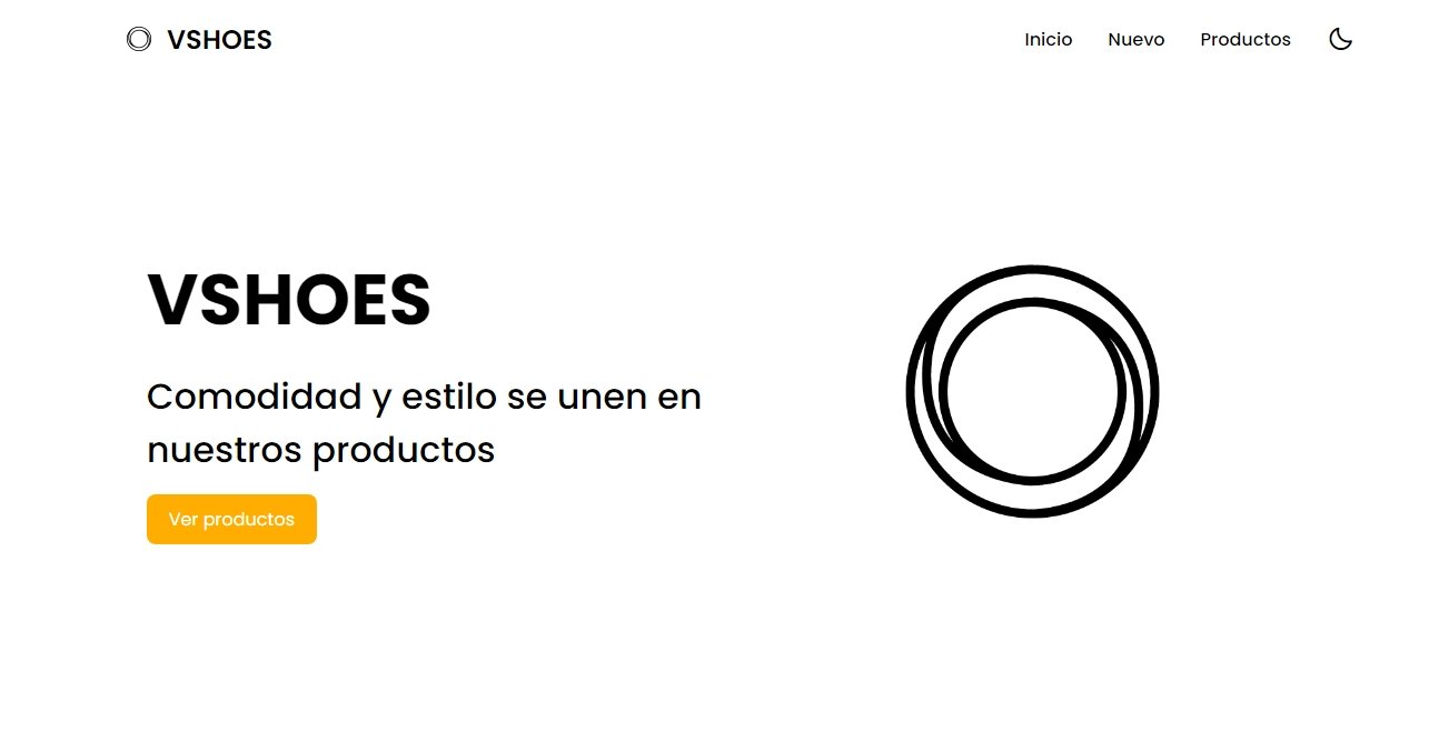 Sitio Web VShoes Store